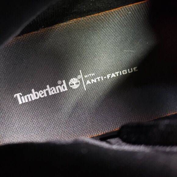 TIMBERLAND Mt Maddsen Hiking Boots Men's Size 13 Mid Waterproof Work Black 2731R - Picture 10 of 10